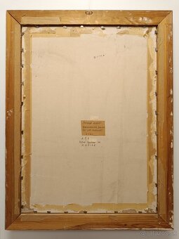 Obraz Albert Šmihula, Liptov 1969, olej 55x71 - 4