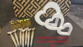 Zvyšné veci zo svadby na predaj - 4