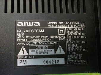 Aiwa prehrávač - 4