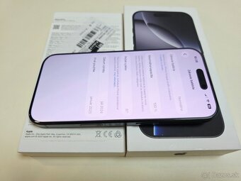 Apple iphone 16 PRO 128GB ,TOP STAV,ZÁRUKA,BATERKA 100% - 4