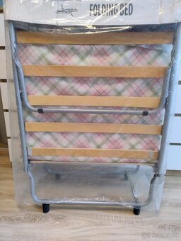 Rozkladacia posteľ. 190 × 80 cm. - 4