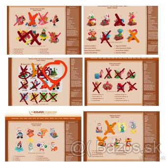 Kinder figurky vianočné - 4