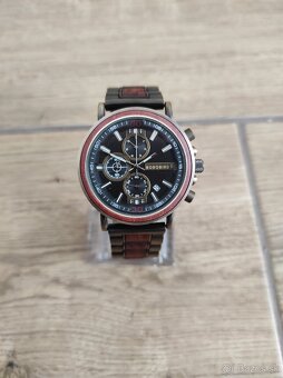 Pánske drevené hodinky - 4