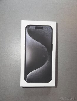 iPhone 15 Pro, Black Titanium, 128GB - 4