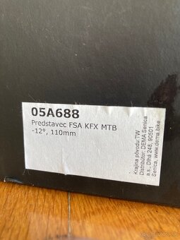 karbonovy predstavec fsa kfx - 4