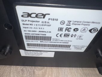 DLP Projektor Acer P1510 – FULL HD - 4