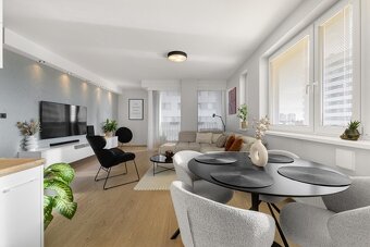 Priestranný, luxusne zariadený 2 izbový byt, prenájom – Brat - 4