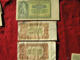 ČESKOSLOVENSKÉ BANKOVKY: 1953 neperforované - 4