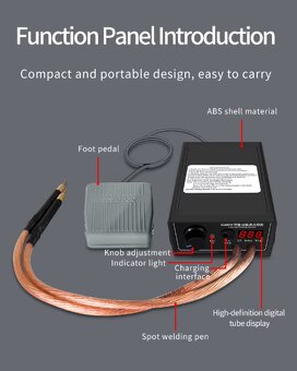 Bodová zváračka litiových batérií - 4
