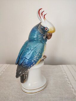 Ens Volkstedt veľký papagáj porcelánová soška 33 cm

 - 4