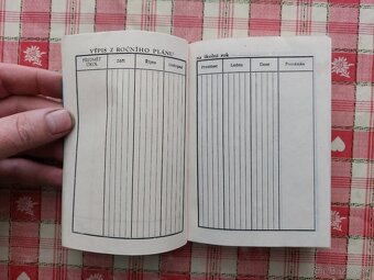 Osobný plán veliteľa – originálny vojenský zápisník ČSĽA - 4