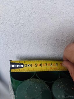 Zelené plotové stĺpiky a vzpery - 4