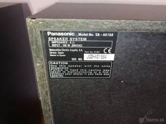 Reprosoustava Panasonic SB-AK18A, 100W, 8ohm - 4