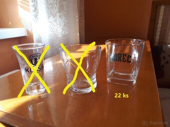 poháre na drinky/whiskey/džúsy - 4