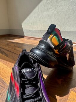 Nike Air Max 720 Black Multicolor Neon Rainbow - 4