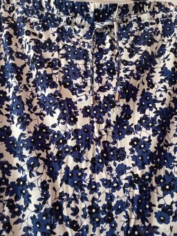 Maxisukňa Esmara biela / modrá - 4