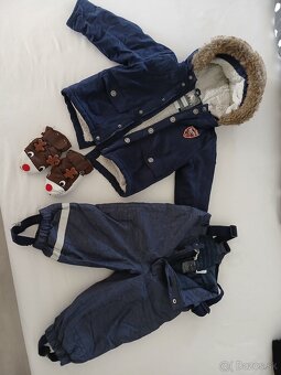 Balík zimného oblečenia chlapec veľkosť 92 - 12 kusov - 4