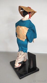 Japonská bábika Sado Okesa - 4