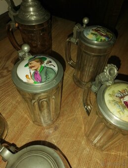 Staré pivné krígle. - 4