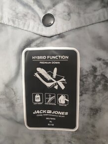 Jack Jones pánska zimná bunda XL, EU 52 sivá - 4