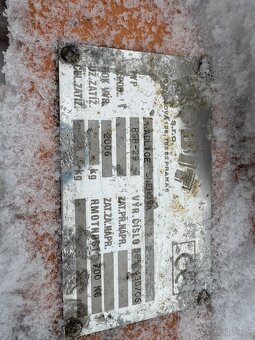 Snezna radlica pluh kobit - 4