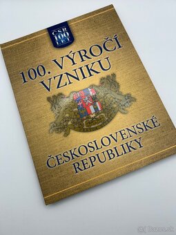 Zlatá minca Beneš, Vznik ČSR Československo Česko zlato - 4