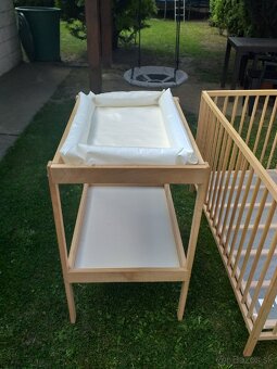Predame postielku a prebalovaci pult ikea... - 4