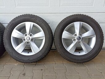 Originálne ALU disky Škoda, VW, Seat 5x112 R16 ET43 - 4