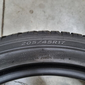 Letné pneumatiky 205/45 R17 HANKOOK DOT3121 - 4