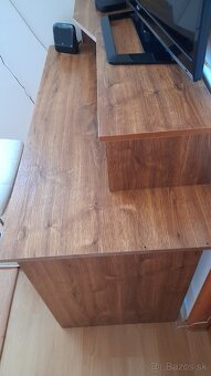 Počítačový stôl 130cm šírka - 4