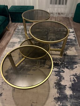 Zlatý konferenčný stolík - 4