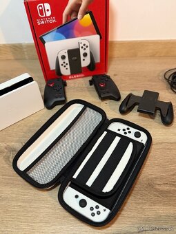 Nintendo switch OLED v záruke s príslušenstvom - 4