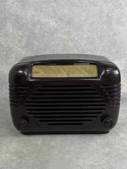 Starožitné bakelitové rádio Siemens Super 513U - 4