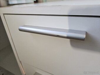 Biely rohový písací stôl - 4