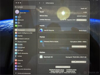 Macbook air m3 13” v záruke - 4