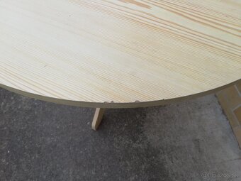 Predám okruhly stôl - 4