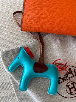 Hermes kelly mini kabelka oranžová - 4