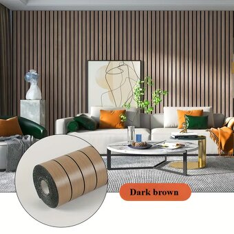 Samolepiace, 3D drevene panely - 4