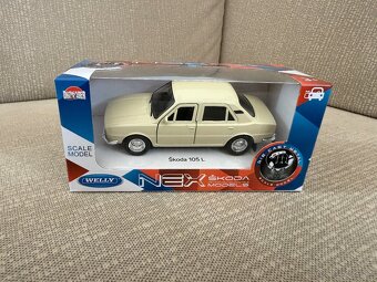 Škoda 105 L - 1:34, Welly, Škoda 1200 - 1:87, Igra - 4