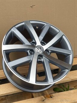 Hliníkové disky R17 5x112 Vw Passat golf tiguan SKODA OCTAVI - 4