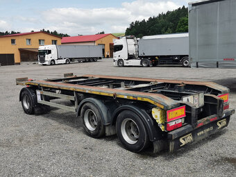 Prodám nákladní přívěs SVAN TCH3030 nosič kontejnerů - 4