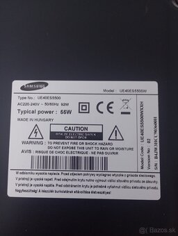 TV SAMSUNG Uhlopriečka 102cm - 4
