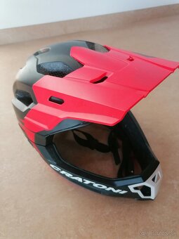 Prilba CRATONI C-Maniac 2.0 MX Black/Red Matt - 4