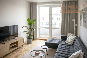 VYMEŇ SUSEDA – VÝNIMOČNÝ 2 IZB. ZARIADENÝ BYT S DVOMA BALKÓ - 4