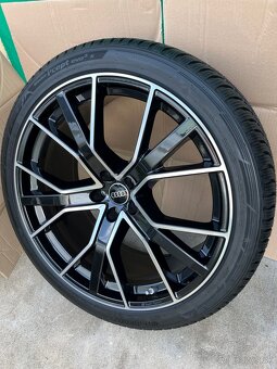 AUDI Q7, SQ7 alu kola 22" AUDI SPORT zima, nové, orig. - 4