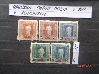 POŠTOVÉ ZNÁMKY - SÉRIE 20 FOTO č.1 - 4
