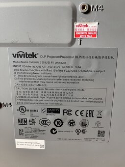 Projektor Vivitek DH758UST - 4
