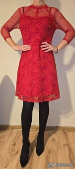 Dámske šaty 34-červené - 4