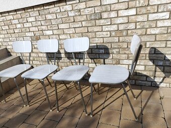 Chromové kuchynské stoličky umakart - 4