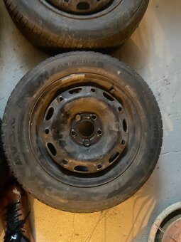 Predám originál Volkswagen plechové disky R14 - 4